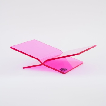 Found Atelier book stand (Sapphire Pink)